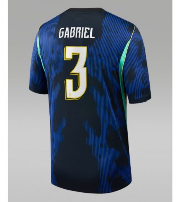 Brasilien Gabriel Magalhaes #3 Udebanetrøje VM 2026 Kortærmet